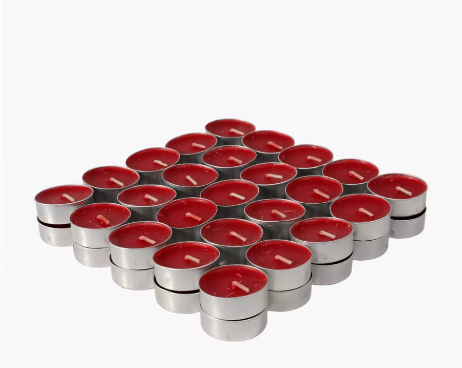 Cranberry Scented Tea Candles(50)