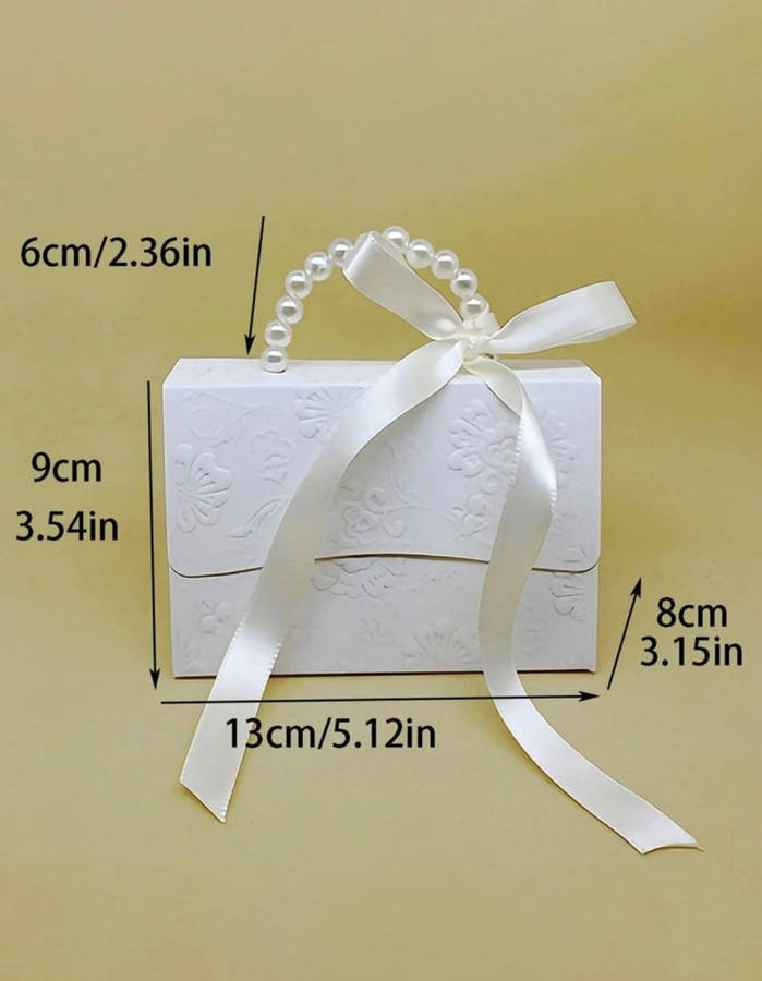Handbag Box with Pearl handle (2)