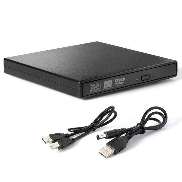 USB Slim External Portable DVD-RW Drive 2.0