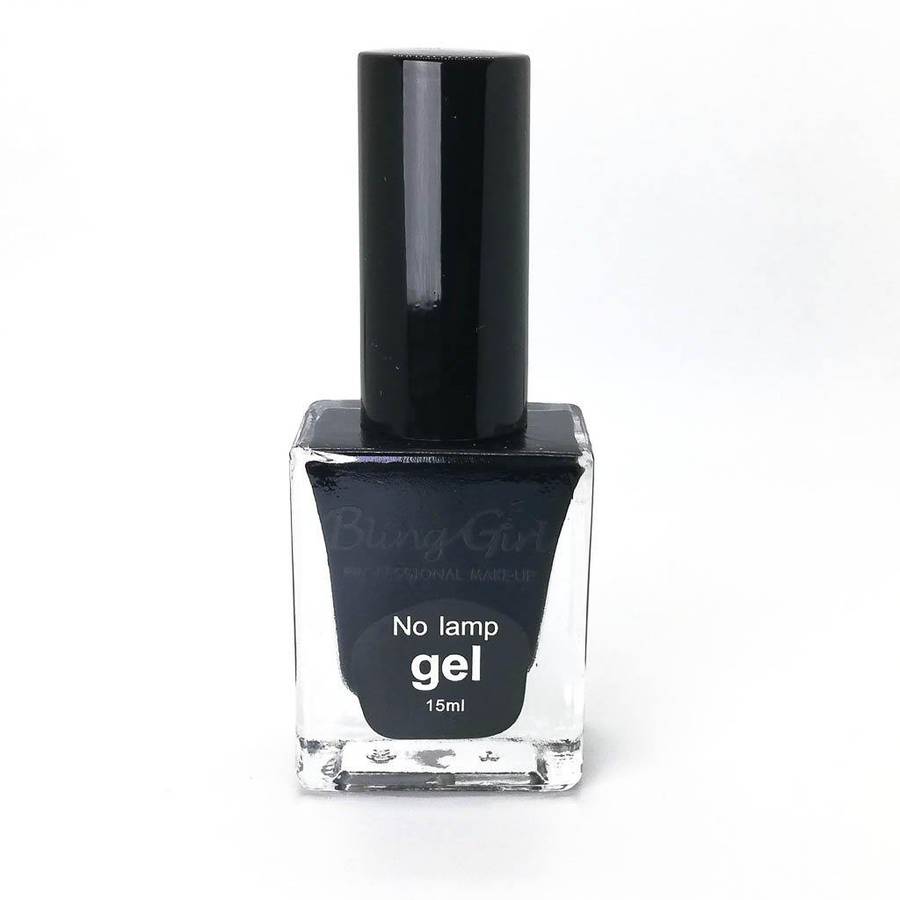 Bling Girl No Lamp Gel Nail Black (16)