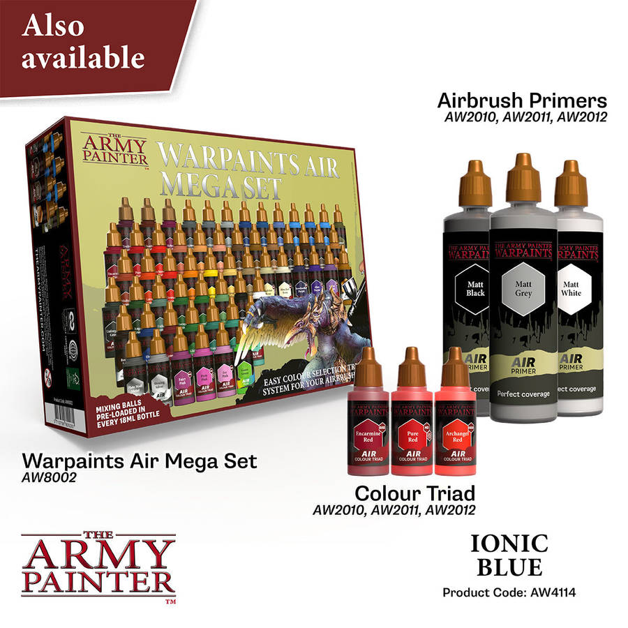 Warpaints Air: Ionic Blue