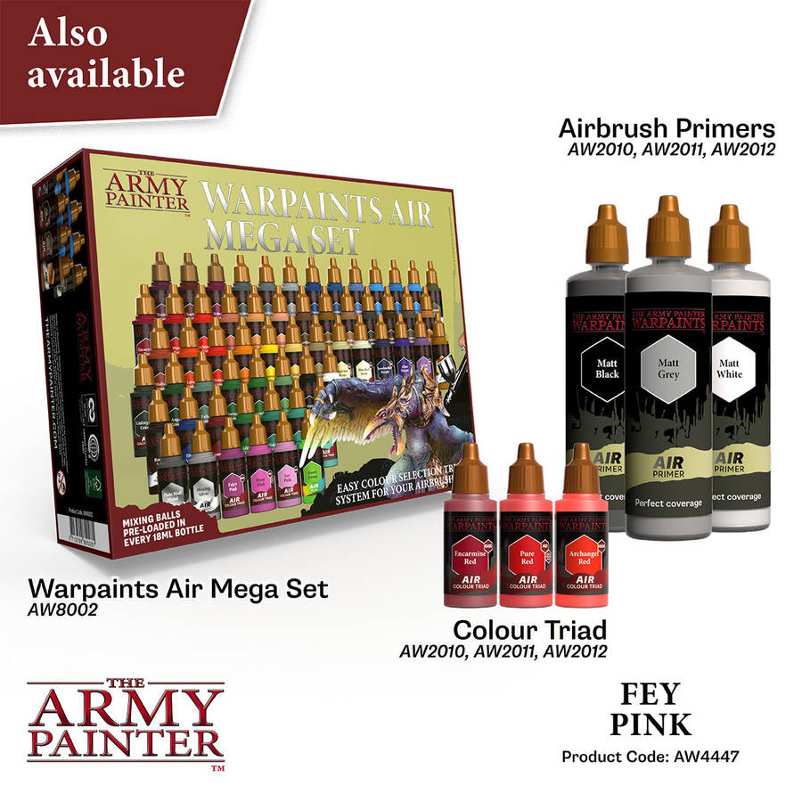 Warpaints Air: Fey Pink