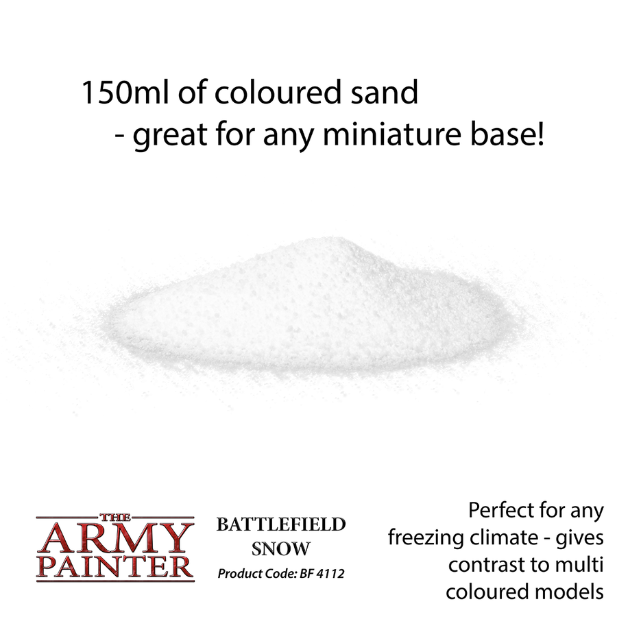Basing - Battlefields: Snow