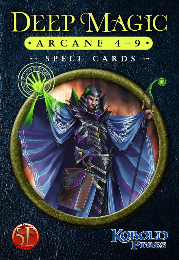 Deep Magic Spell Cards: Arcane 4-9 (D&D 5E Compatible)