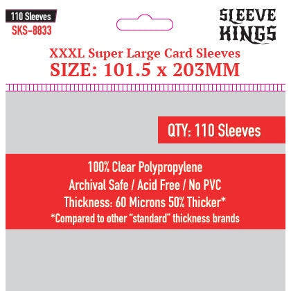 Sleeve Kings | XXXL Super Large Sleeves (101.5 x 203mm)