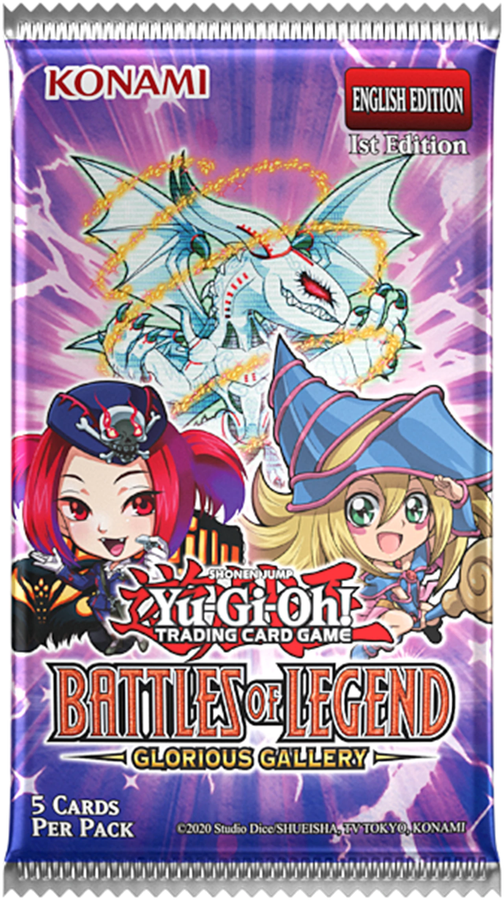 Yu-Gi-Oh! Battles of Legend: Glorious Gallery - Booster Pack