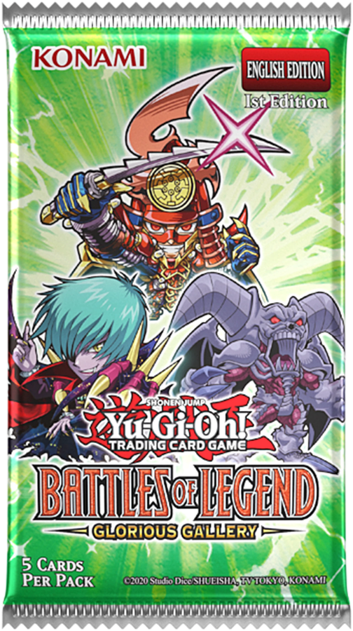 Yu-Gi-Oh! Battles of Legend: Glorious Gallery - Booster Pack