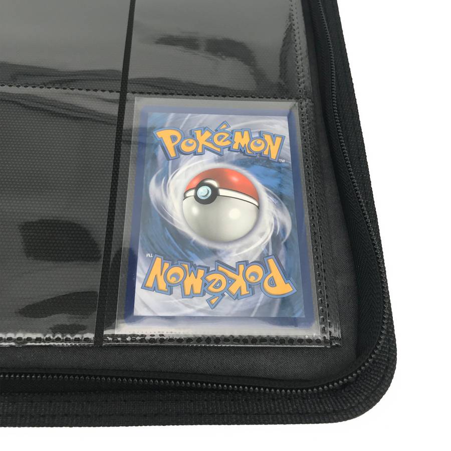Level Up 9 Pocket Side Loading Zip Card Binder | 360 cards