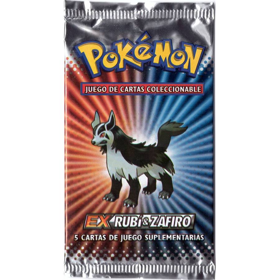Pokemon Ruby & Sapphire Spanish Booster Pack