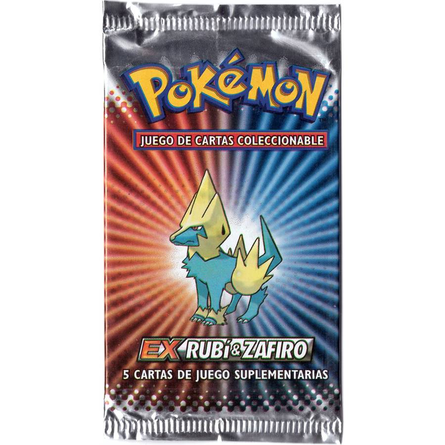 Pokemon Ruby & Sapphire Spanish Booster Pack