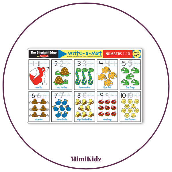 Melissa & Doug - Learning Mat - Numbers 1-10