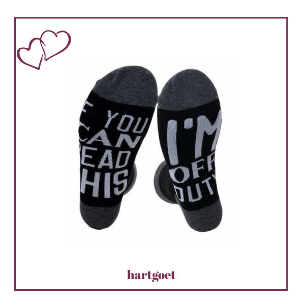 Socks - I'm off duty