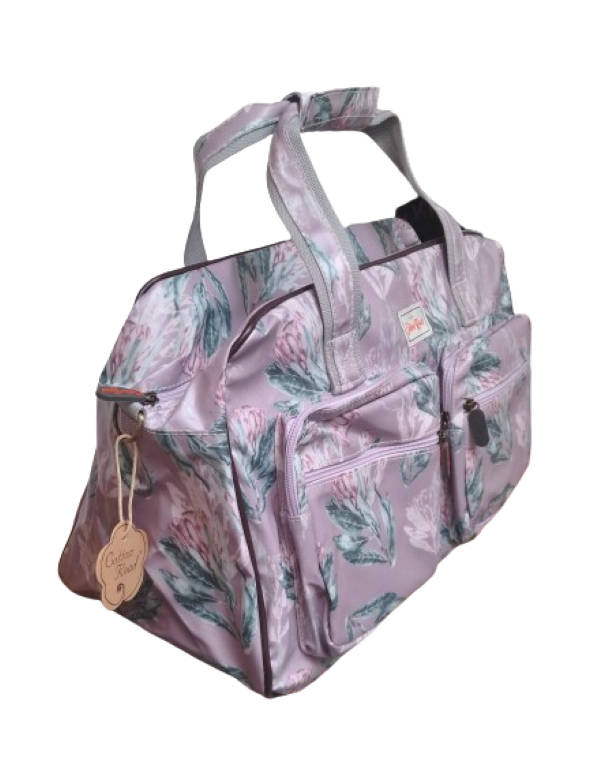 Cotton Road Travel Bag - Lilac - Protea