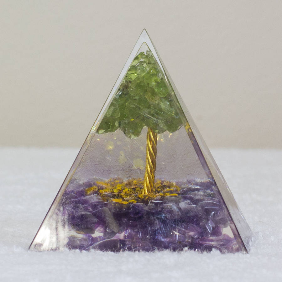 Orgonite Pyramid - Amethyst