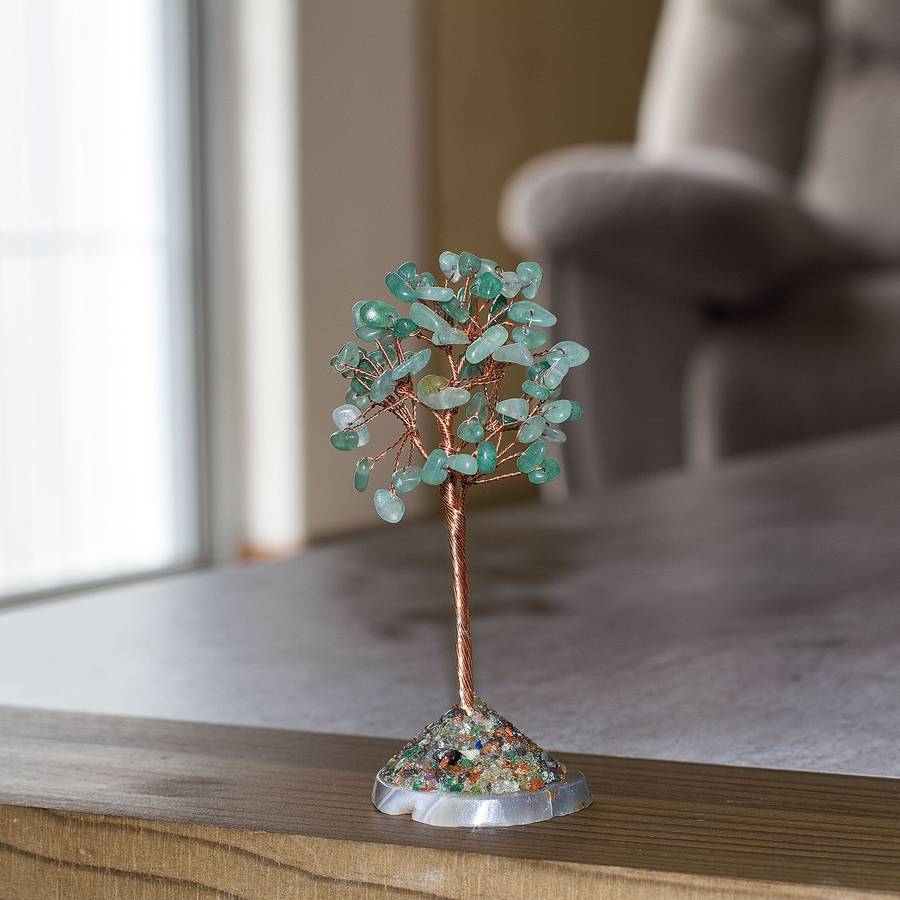 Crystal Chip Tree - Aventurine