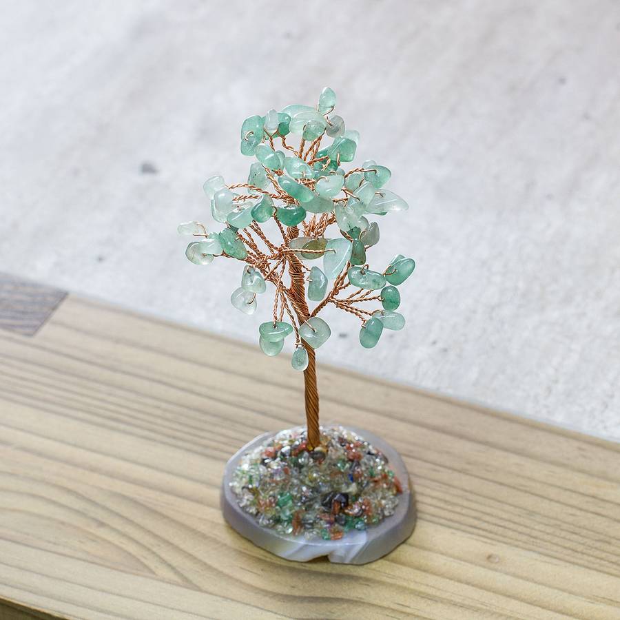 Crystal Chip Tree - Aventurine