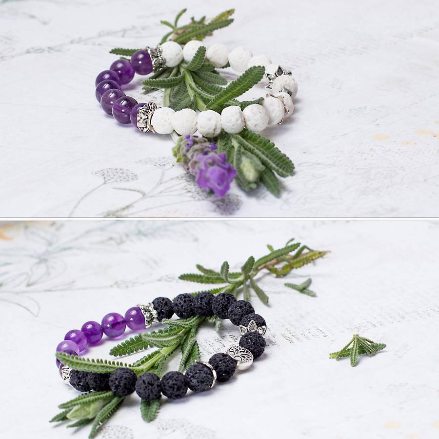 Crown Chakra Diffuser Bracelet