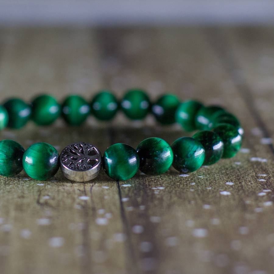 The Abundance Bracelet - Green Tigers Eye
