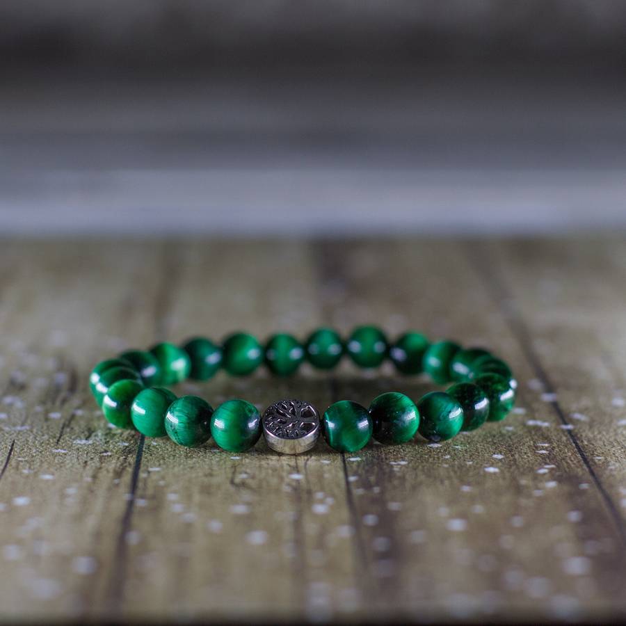 The Abundance Bracelet - Green Tigers Eye