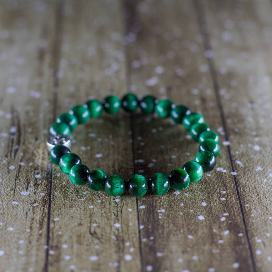 The Abundance Bracelet - Green Tigers Eye