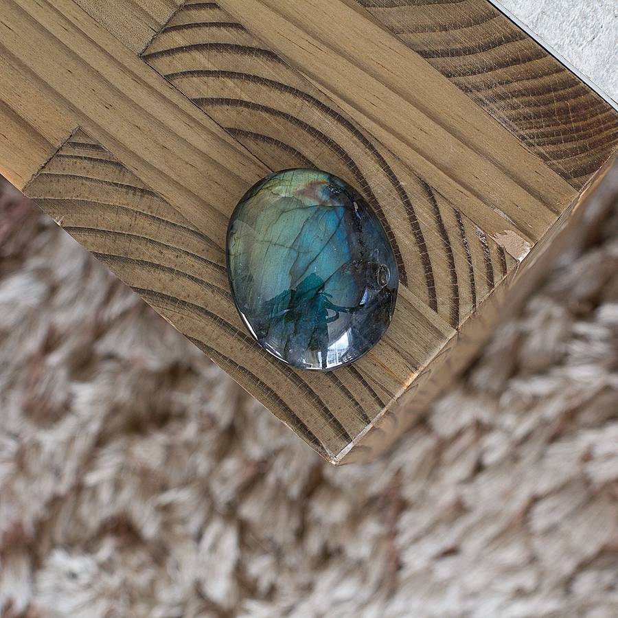 Labradorite Soapstone Worry Stone
