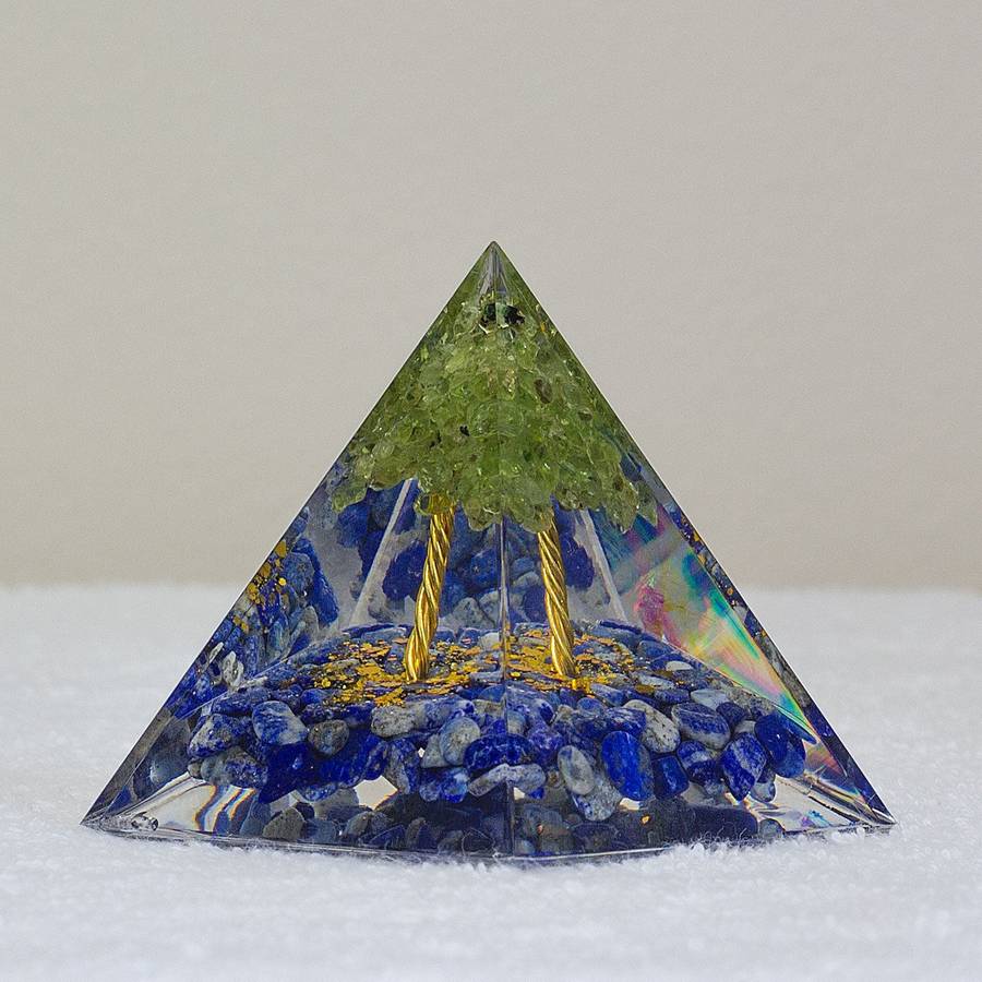 Orgonite Pyramid - Lapis Lazuli