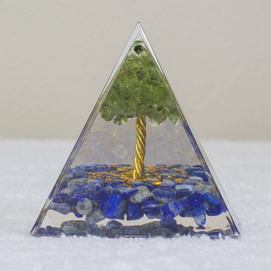 Orgonite Pyramid - Lapis Lazuli