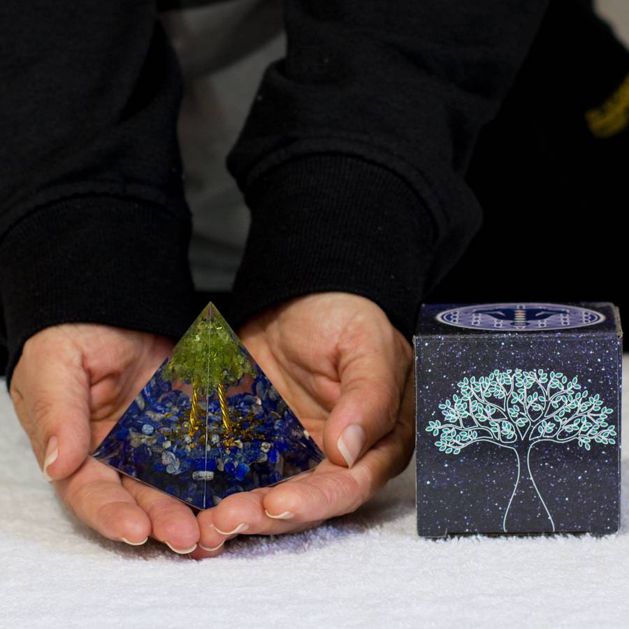 Orgonite Pyramid - Lapis Lazuli