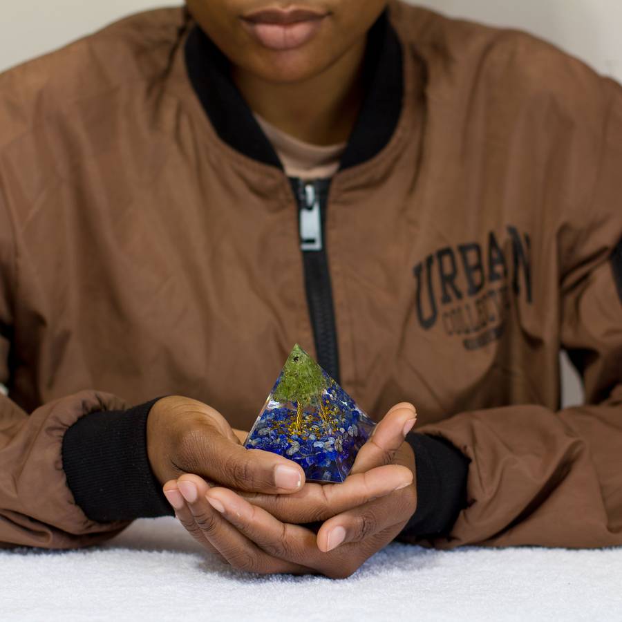 Orgonite Pyramid - Lapis Lazuli