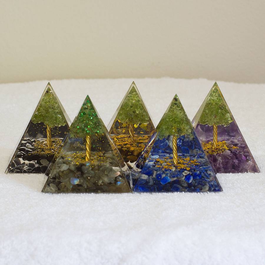 Orgonite Pyramid - Amethyst