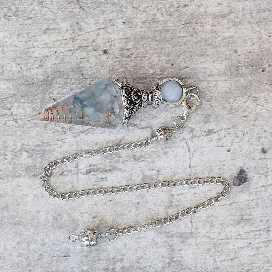 Pendulum - Aquamarine - Resin