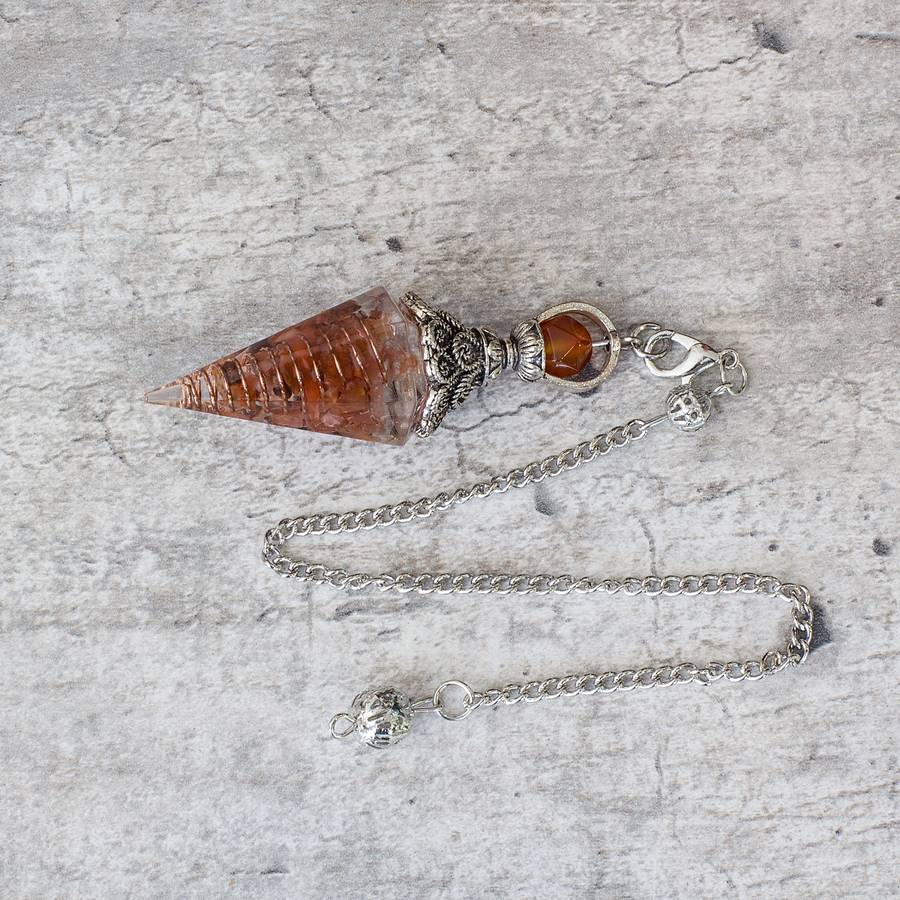 Pendulum - Carnelian - Resin