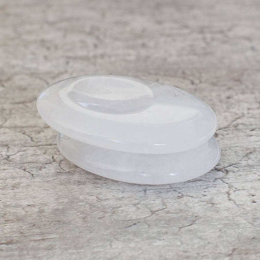 Quartz Worry Stone