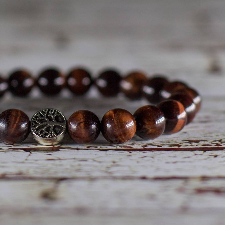 The Abundance Bracelet - Red Tigers Eye