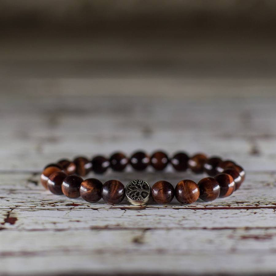 The Abundance Bracelet - Red Tigers Eye