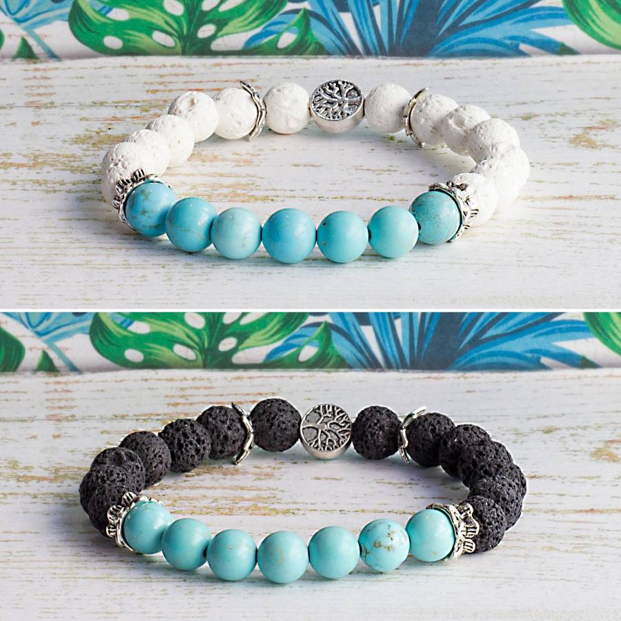 Throat Chakra Diffuser Bracelet