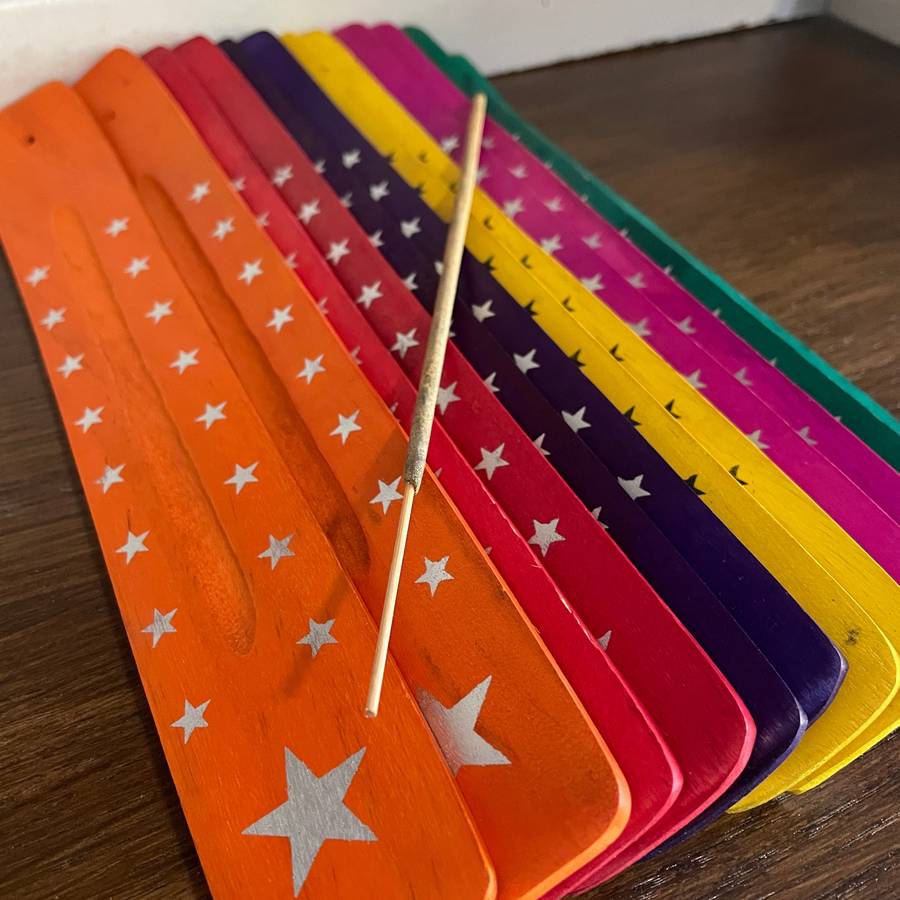 Wooden Flat Incense holder