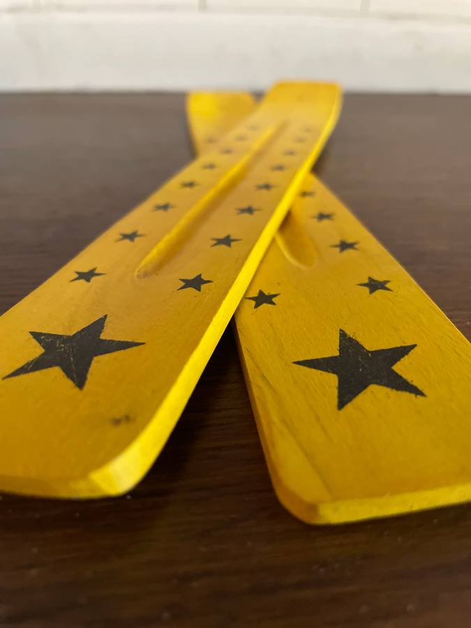 Wooden Flat Incense holder