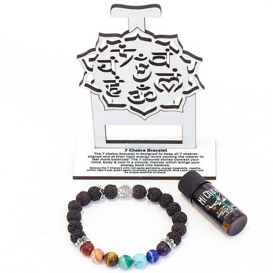 7 Chakra Diffuser Bracelet