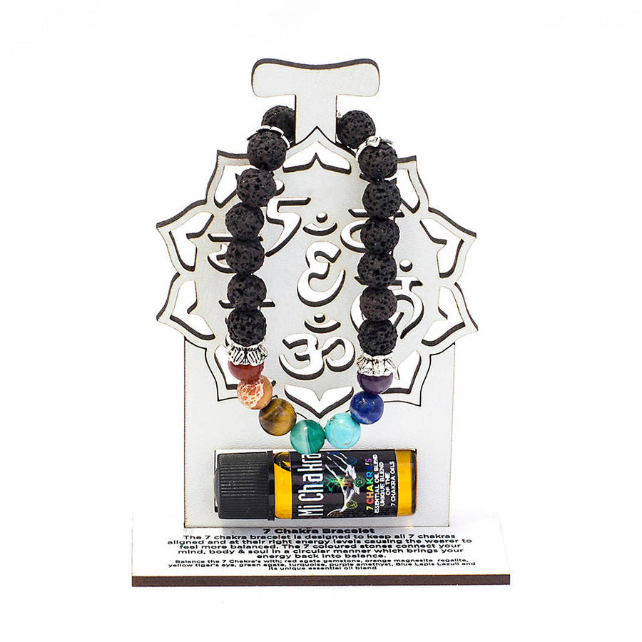 7 Chakra Diffuser Bracelet