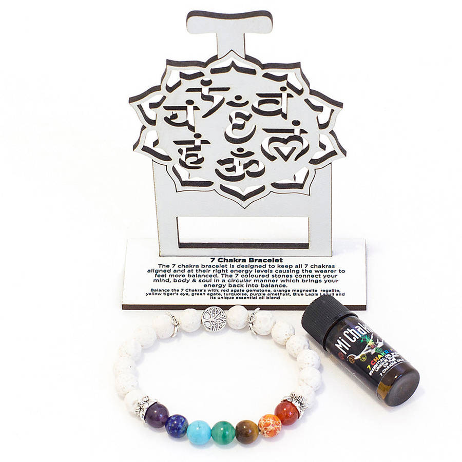 7 Chakra Diffuser Bracelet