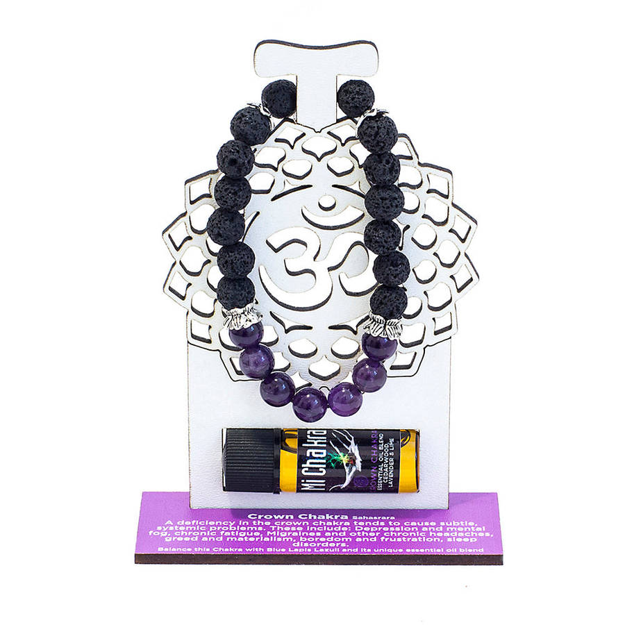 Crown Chakra Diffuser Bracelet