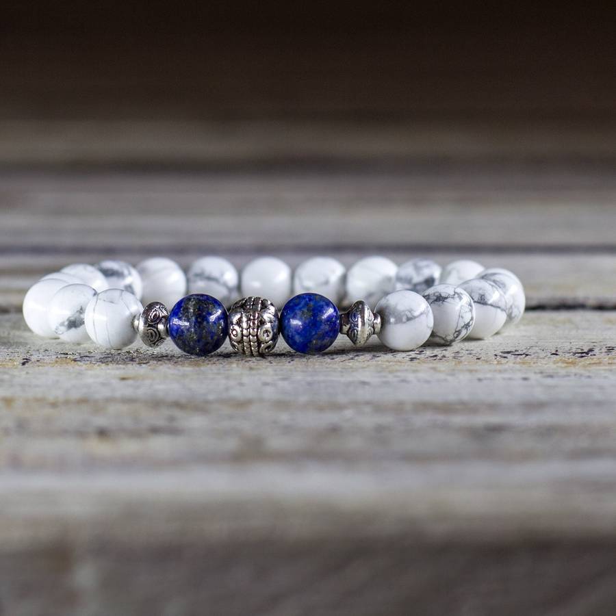 Howlite Attention Bracelet