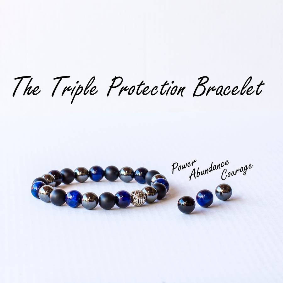 Triple Protection Bracelet Blue 