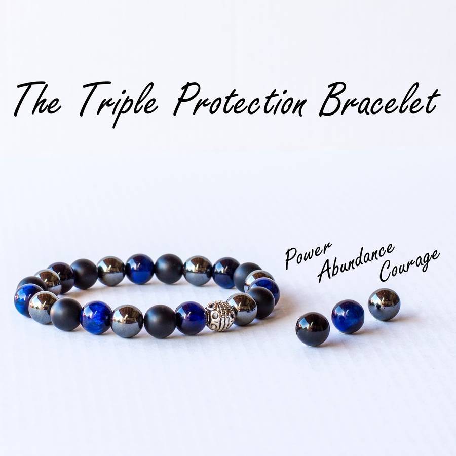 Triple Protection Bracelet Blue 