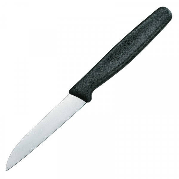 Victorinox Standard Paring Knife Plain Black - 8Cm
