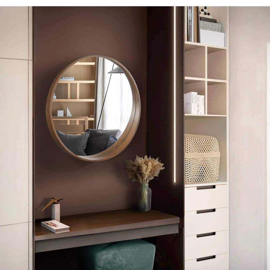 Round Stretched Mirror
