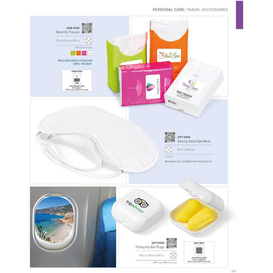 Serenity Tissues - 10 sheets