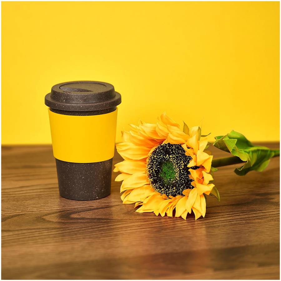 Kooshty Brown Bean Plastic Double-Wall Tumbler  400ml