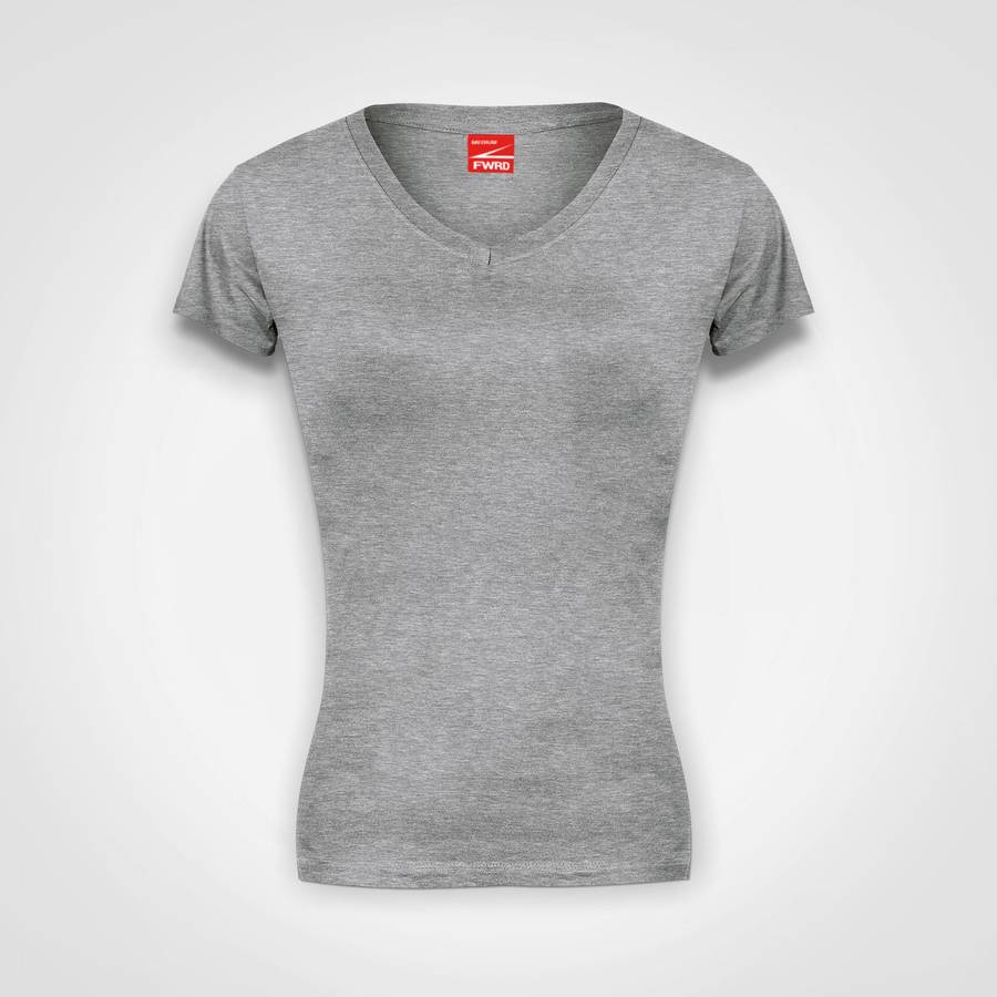 Ladies Fitted V-Neck T-Shirt